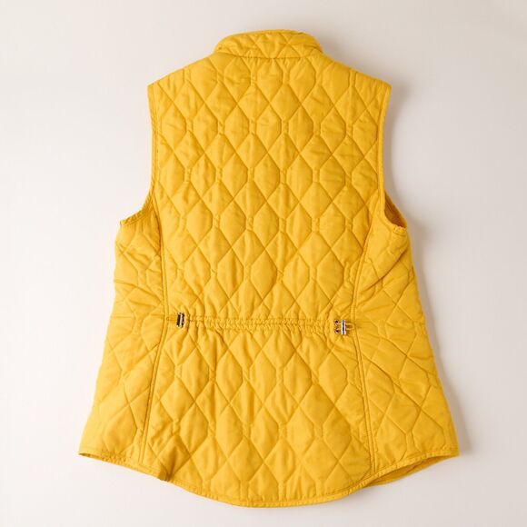 Croft & Barrow Womens Sz XS Quilted Vest Full Zip Equestrian Preppy Outdoors - Picture 3 of 8